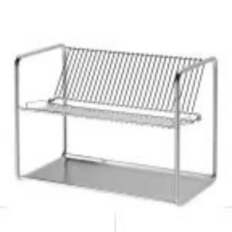 Stainless steel kitchen rack, tableware drain rack, dish bowl drain rack, kitchen utensils storage corner rack