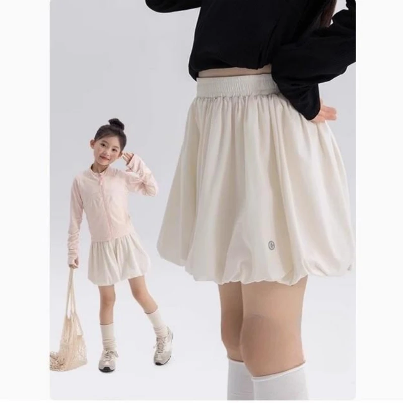 

Girls' Ballet Pants Floral Bloom Puff Skirt Shorts Kids' Sports Cool Stretchy Lantern Shorts Spring Summer Toddler Casual Wear