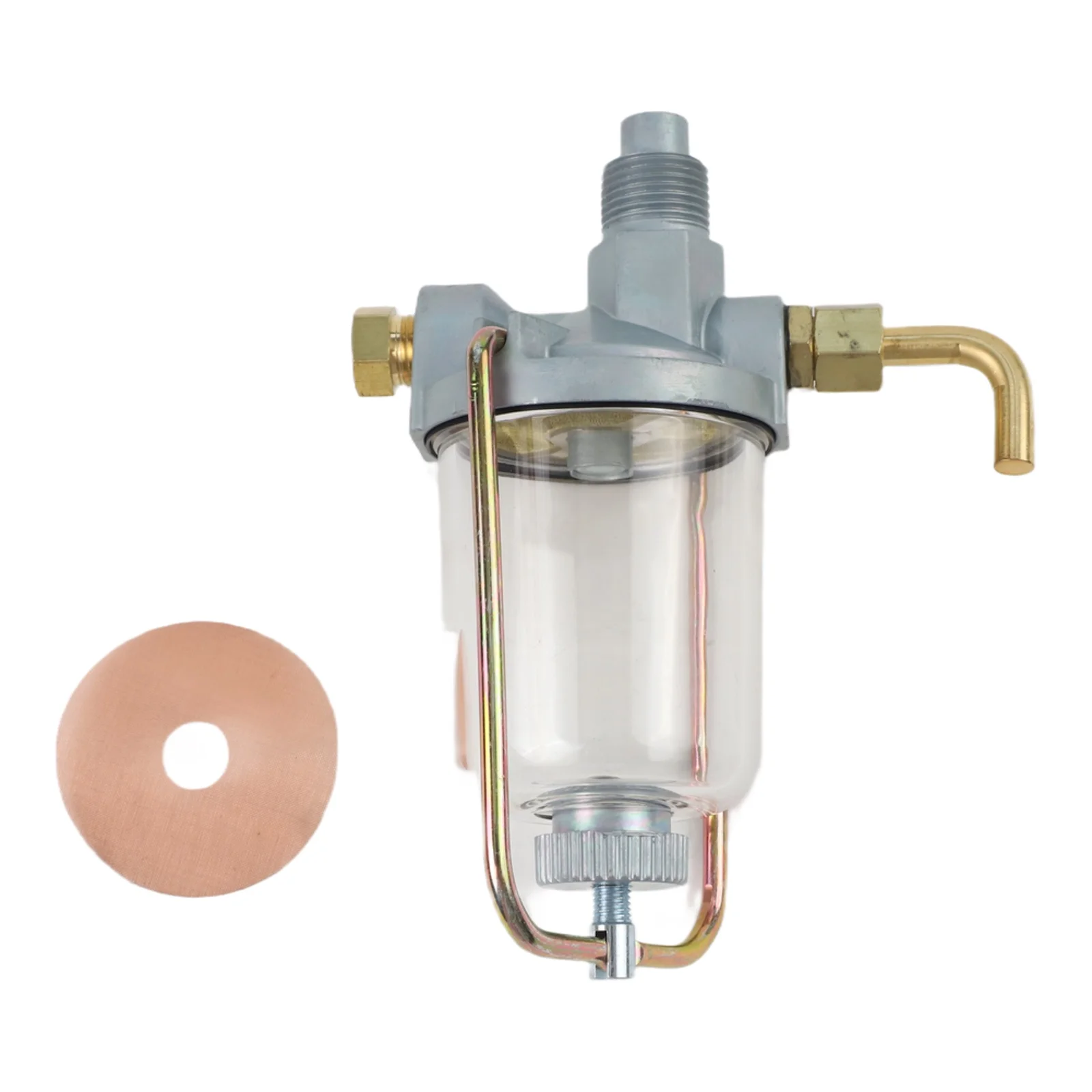 Replacement Sediment Bowl Fuel Sediment Bowl Real-Time Fuel Observation OEM Style Shut-Off Handle For FARMALL Tractors