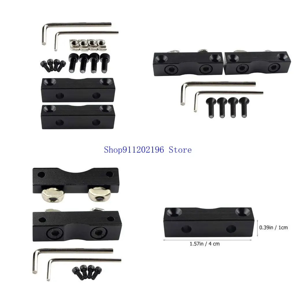 

P82A 2PCS/SET PRINTER AXES OXES Стабилизатор монтажного кронштейна для CR10
