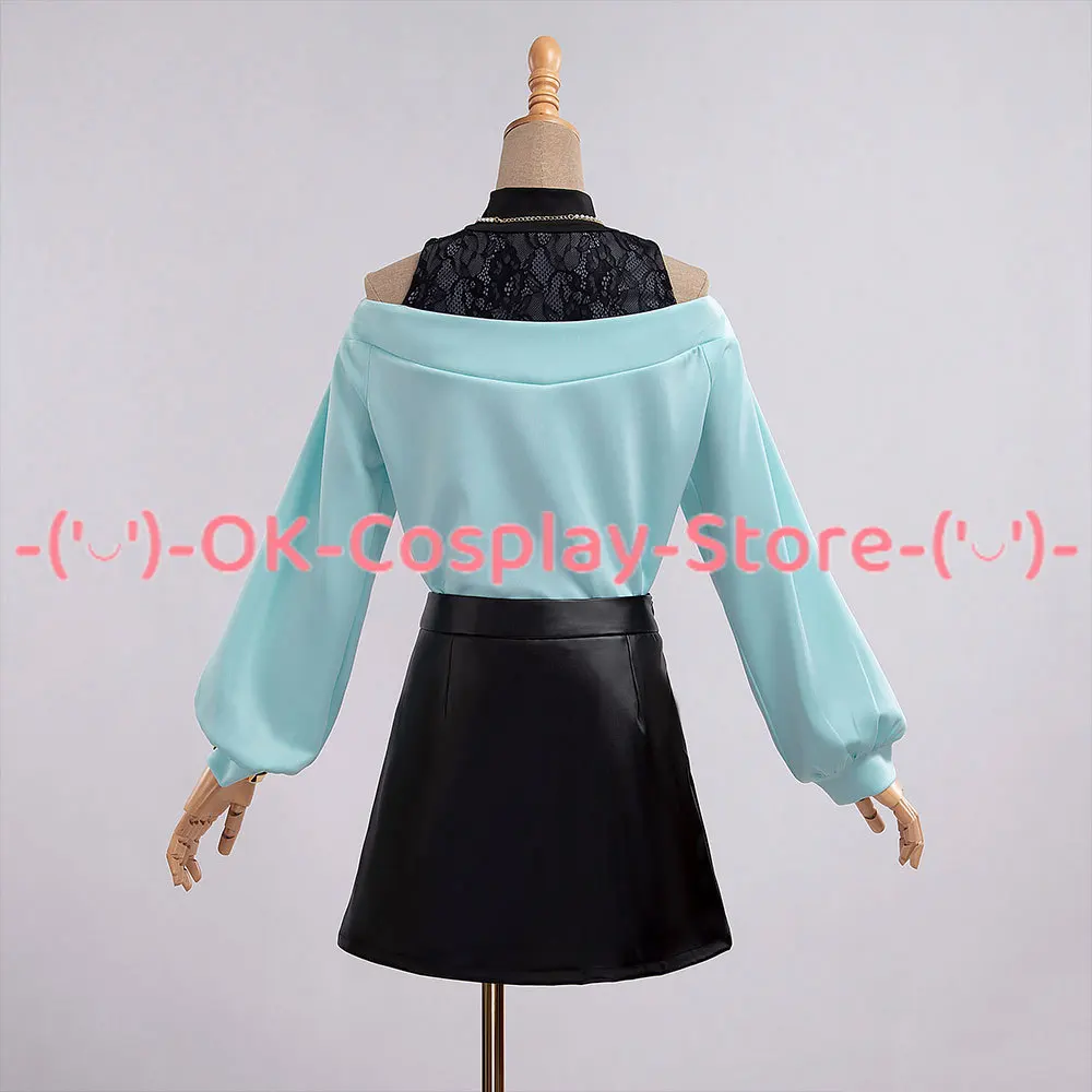 Disfraz de Cosplay de Anime Oshi no Ko memm Cho para mujer, vestido de fiesta lindo, traje de falda superior, uniformes de Carnaval de Halloween hechos a medida