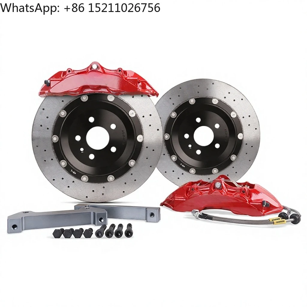 High Performance Front Racing Carbon Fiber Ceramic Brake Disc 380/405MM for Audi RS3/S3/8V/S4/Q5/Q6/TT MK2
