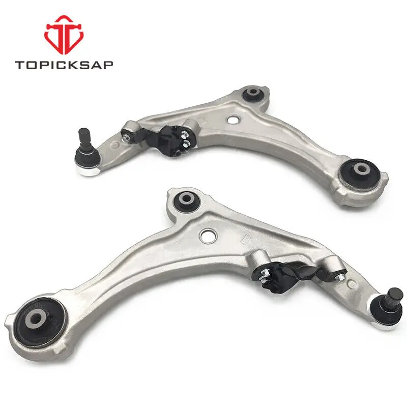 TOPICKSAP Front Lower Control Arm Outer Tie Rod Sway Bar Link 8pc kits for NISSAN Maxima A35 2009 2010 2011 2013 2014