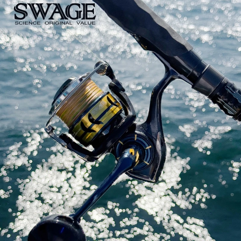SWAGE New Reel ATHANASY SW | G - Spinning Reel review and price