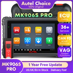 Autel MaxiCOM MK906S Pro Car Diagnostic Tool Same Functions as MS906 Pro Advanced ECU Coding & Active Test DoIP & CAN FD