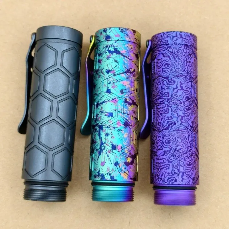 Reylight Dawn Hex- Ti Anodized Flashlight