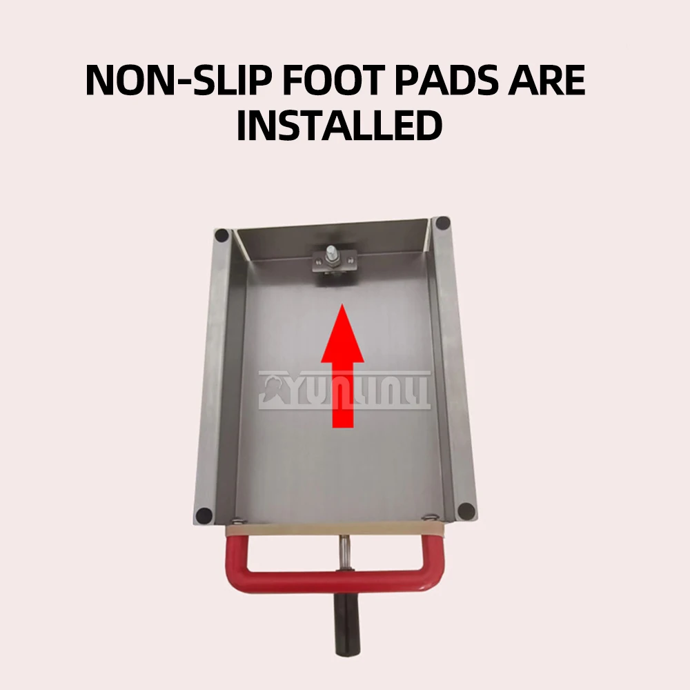 Nudelpresse aus Edelstahl 304, kleine manuelle Maschine zur Herstellung von Knödelhaut, Teigpresse