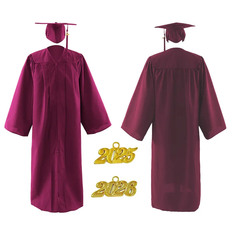 Bachelor-Uniform, Abschlusskleid, College-Abschlussball-Kleidung, Doktoruniform, College-Stil, Mentor-Uniform