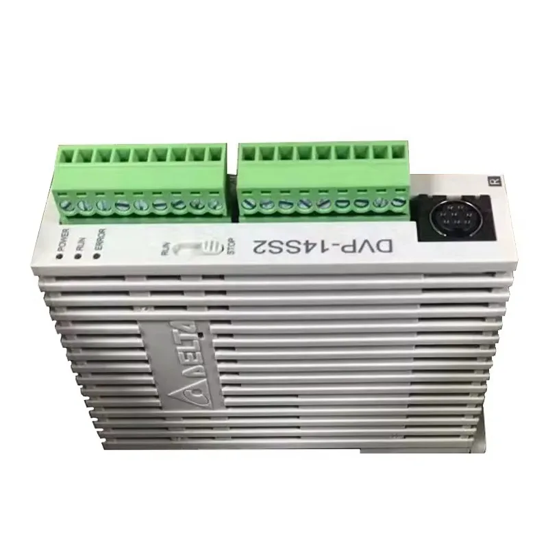 PLC DVP14SS211R CPU Module Programmable Logic Controller with Programming Cable Electronics in Stock