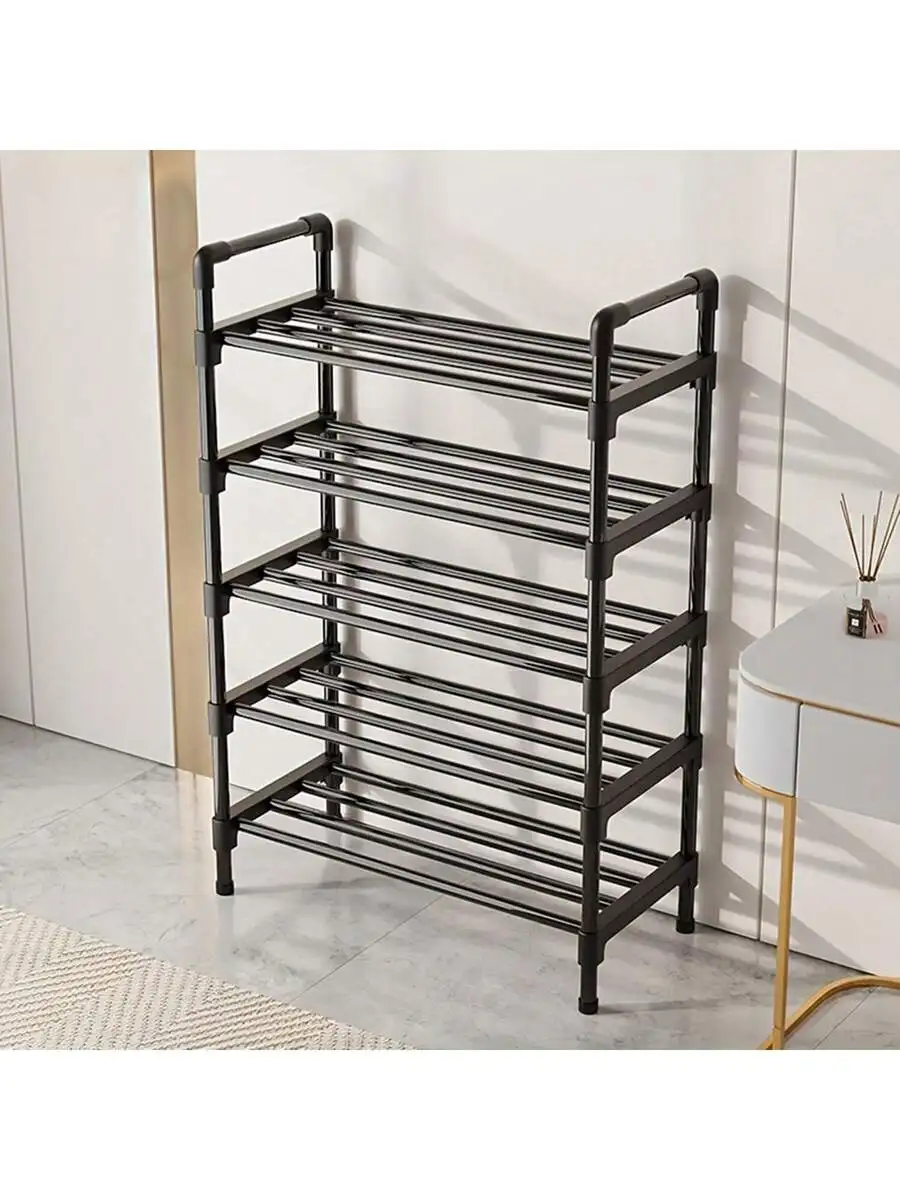 1 Multi-Layer Simple Shoe Rack, Multifunctional Large-Capacity Storage Rack, Easy To Load And Unload, Save Space, Home Organizat