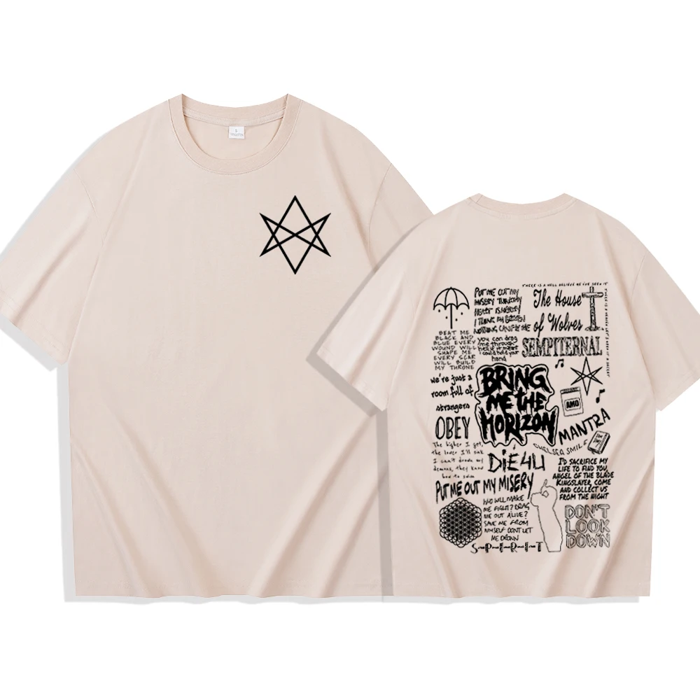 Chemise manches courtes col rond unisexe, Bring Me The restrictive Merch, Bmth Rock Music