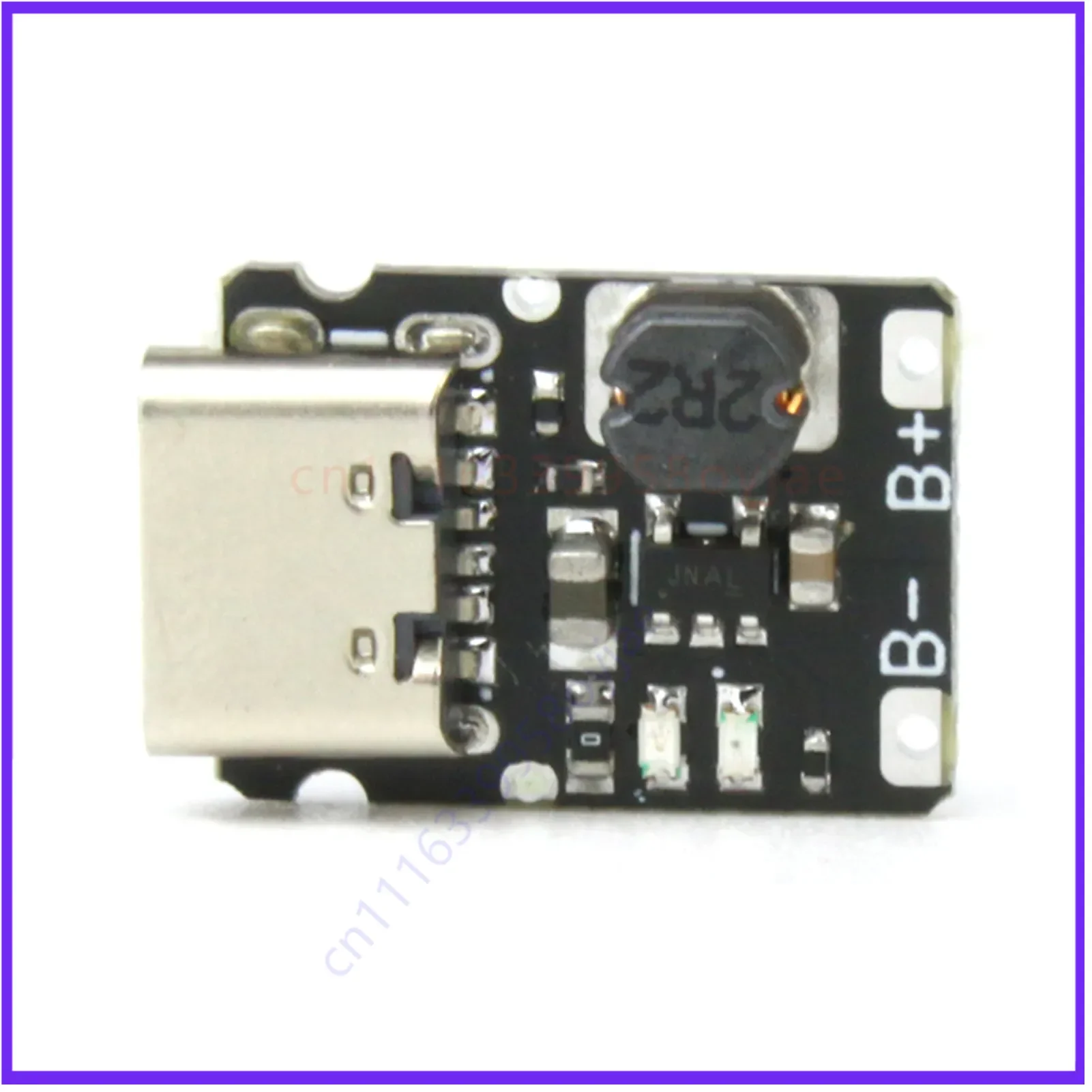 20Pcs 5V charge and discharge integrated module 3.7V 4.2V lithium battery 18650 charging protection boost power board Type-C