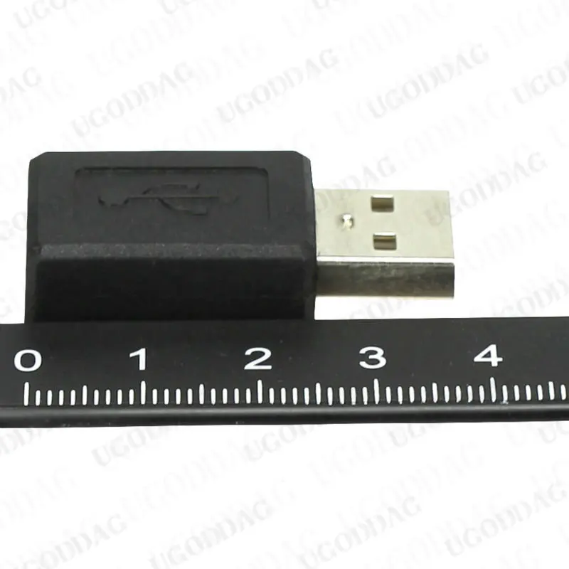 1 Piece USB Male to Mini USB Female Adapter  USB Female Device Change into Mini USB 2.0 Female