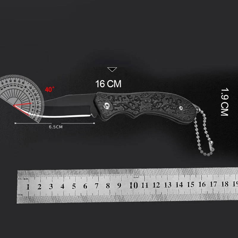 Manufacturer Wholesale Hot Sale Sharp Stainless Steel PP Handle Paring Knife Small Kitchen Fruit Knife Cut Fruit Outdoor Camping