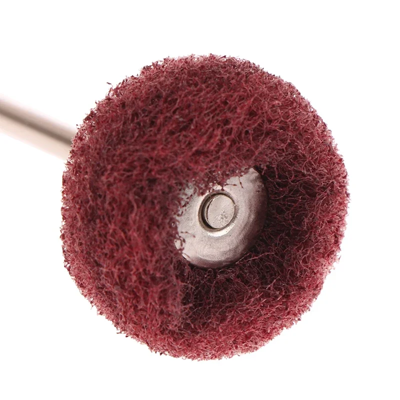 10/12 stücke Mini Bohrer Schleif Pinsel Nylon Polieren Polieren Rad Dreh Hand Werkzeug Zubehör Set Rost Entferner