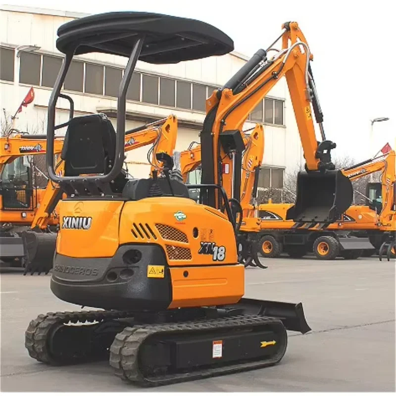 CIF Price XN18 الهندسة الصغيرة آلة هوك حفارة منزلية بستان حفارة منزلية زراعية صغيرة داخلية #5