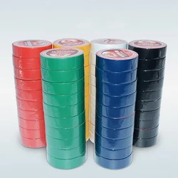 1pcs Color Electrical Tape PVC Wear-Resistant Flame Retardant Lead-Free Electrical Insulation Tape Waterproof Tube Color Tape