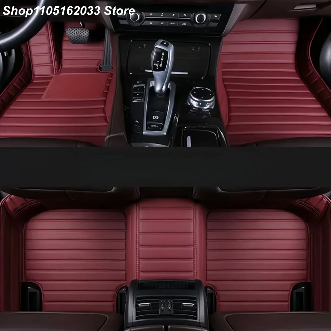 Custom Leather Car Floor Mats Fits For BMW X4 F26 2014 2015 2016 2017 Interior Details Accessories Artificial Leather view 6