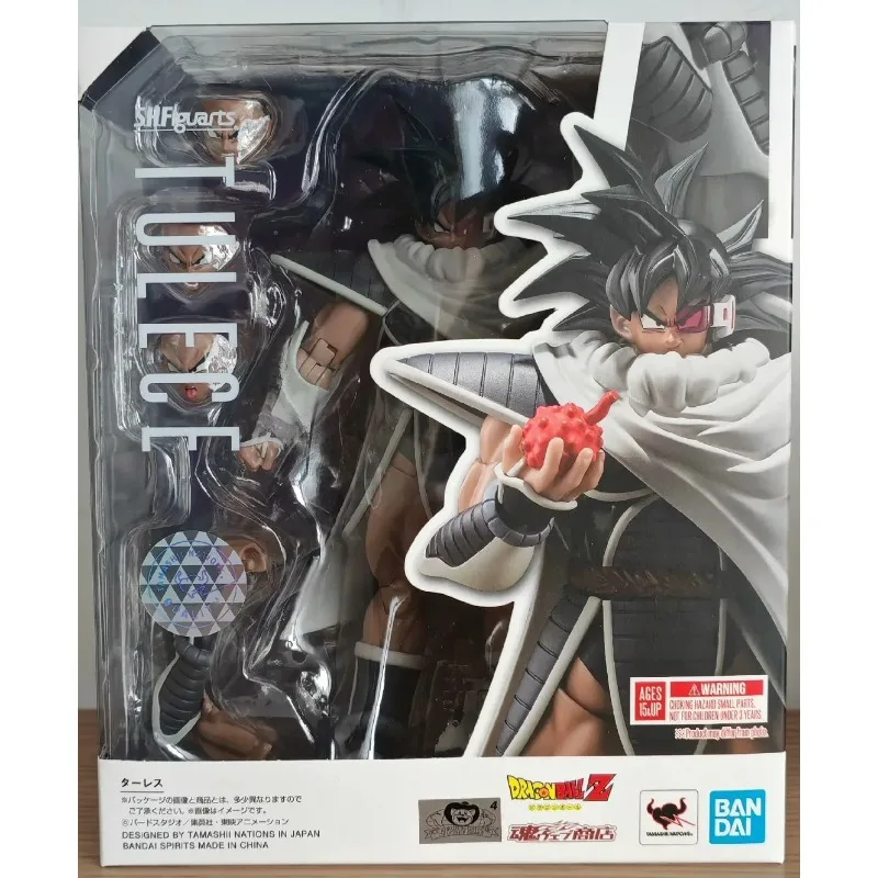 In Stock Genuine Bandai SHF Dragon Ball Z Super Saiyan Turles TULECE Goku Anime Action Figures Model Toys Collection Dolls Gifts