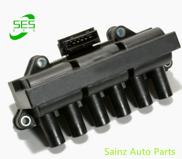 1 Pc High-Quality Ignition Coil for Ford Electric Spray Engines: 4 or 6 Cylinders, 6V87QE-3705010B, DQG691SA