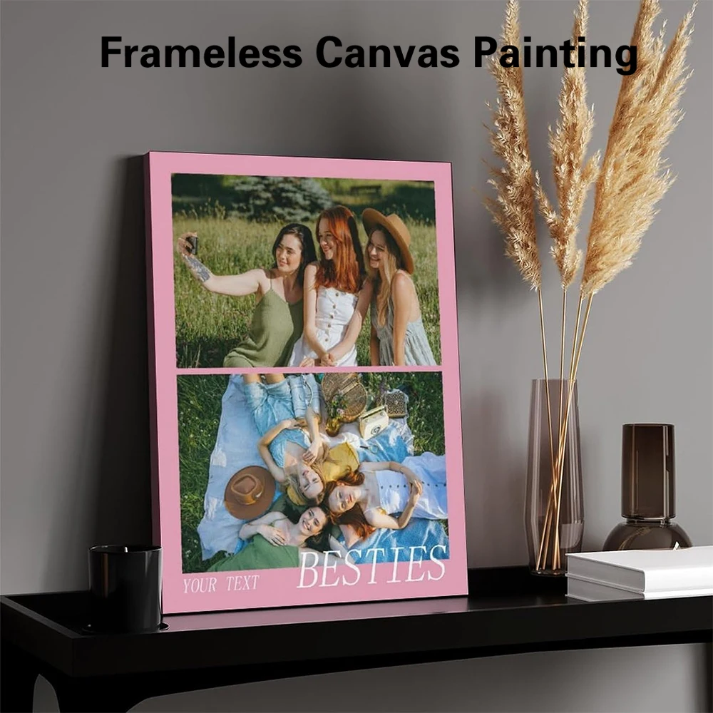 1Pc Frameless Perso…