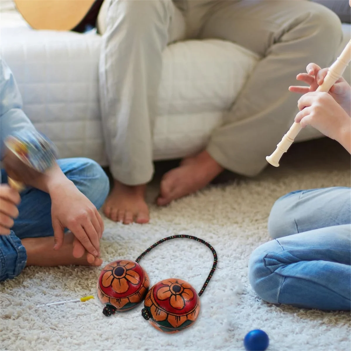 Hand Drawn Maracas Musical Instruments Rhythmic Balls Shaker Rhythm Balls Shaker Shaking Balls Hand Shaker Balls