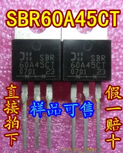 10PCS/LOT SBR60A45CT TO220 / integrated circuit