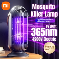 Xiaomi USB Rechargeable Mosquito Killer Lamp 4200V Electric Bug Zapper for Indoor Outdoor 365nm UV Light Portable Waterproof