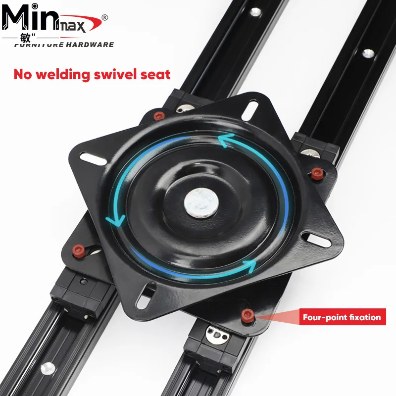 Temax DB5016T New Open Type Heavy  Island Platform Rail System for Kitchen Furniture Accessories