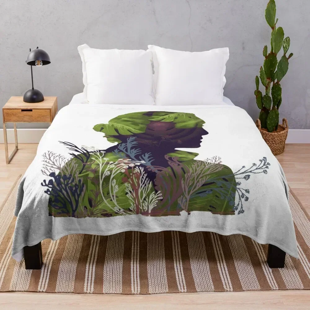 

Annihilation Sci-Fi Movie Artwork Throw Blanket Portable Lightweight Blanket for Travel Camping