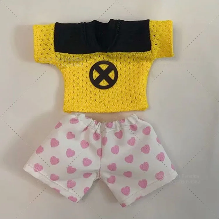 

Мужская рубашка с коротким рукавом и принтом, желто-черная, в стиле Дэдпула, масштаб 1/12, подходит для 6-дюймовых фигурок.