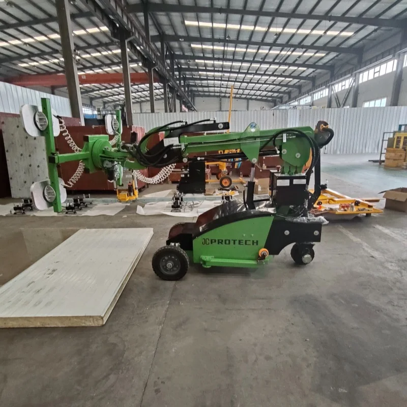 Wooden Board Vacuum Lifter Handling Equipment Mobile Glass Moving Glass Installation Robot Vacuum Lifter With CE