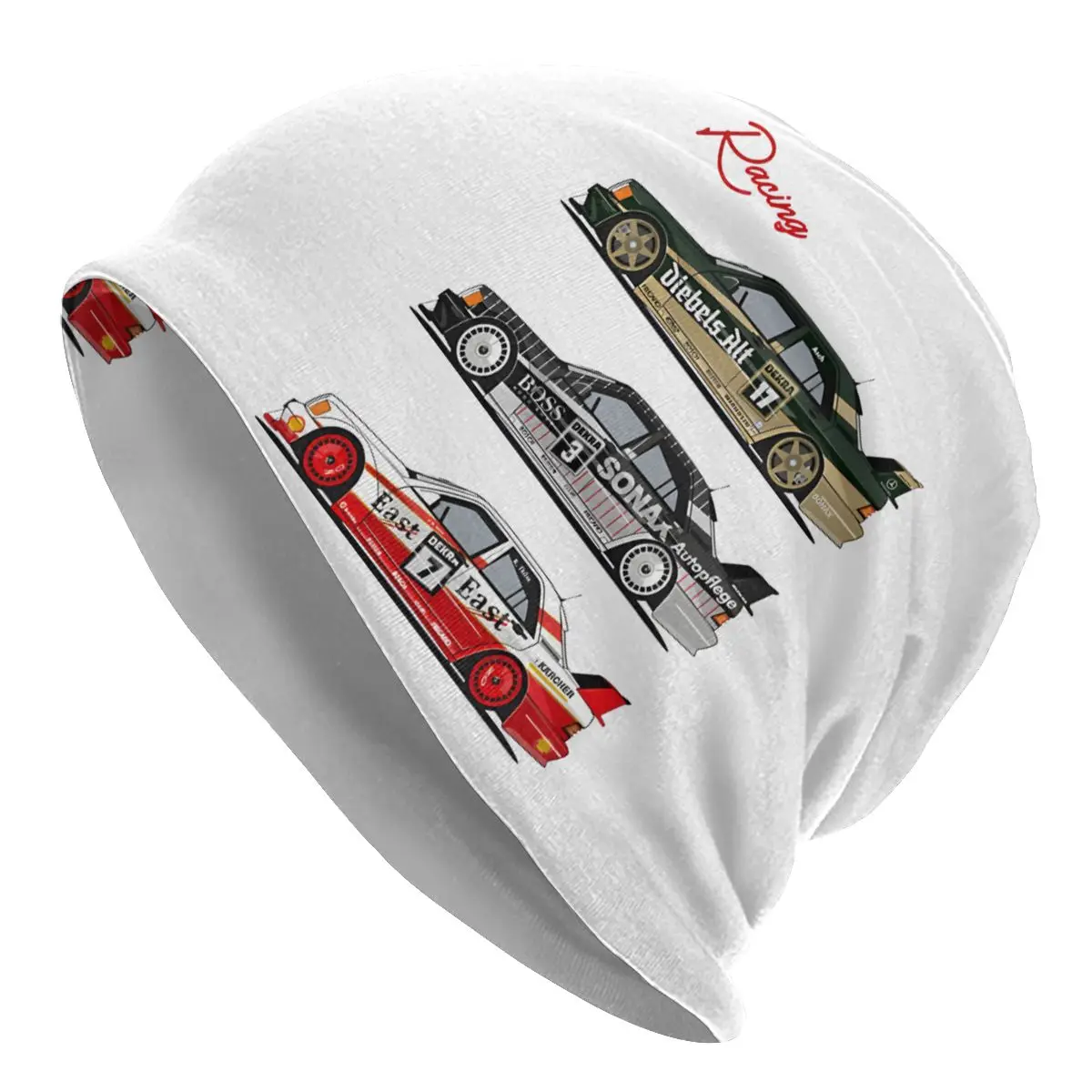 Mercedes 190E 2,5 DTM Гоночная Шапочка для мужчин модные DTM шапочки тонкие шапки стильные тканевые шапки