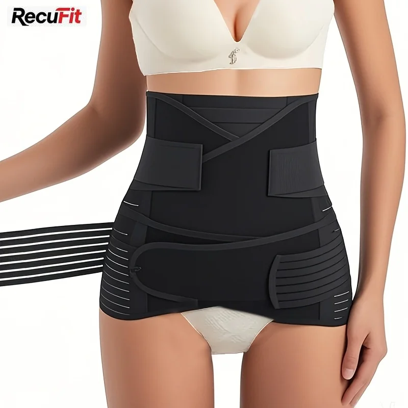3in1 Corset Postpartum Belly Band Pregnant Women Tummy Belly Pelvis Belt Wrap Waist Trainer Recovery Bandage Strap Body Shaper