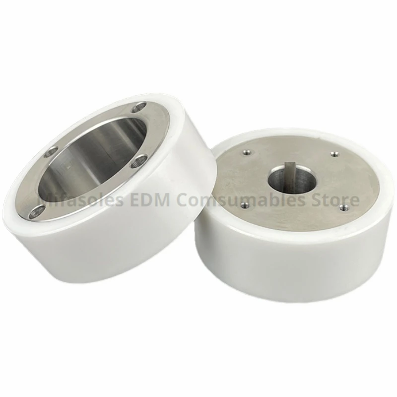 CNC Wire EDM Machine S403 S404 Ceramic Roller Take-up wheel Outlet Wheel 70x27x17mm 70x42x25mm for Sodick SSG EDM Machine