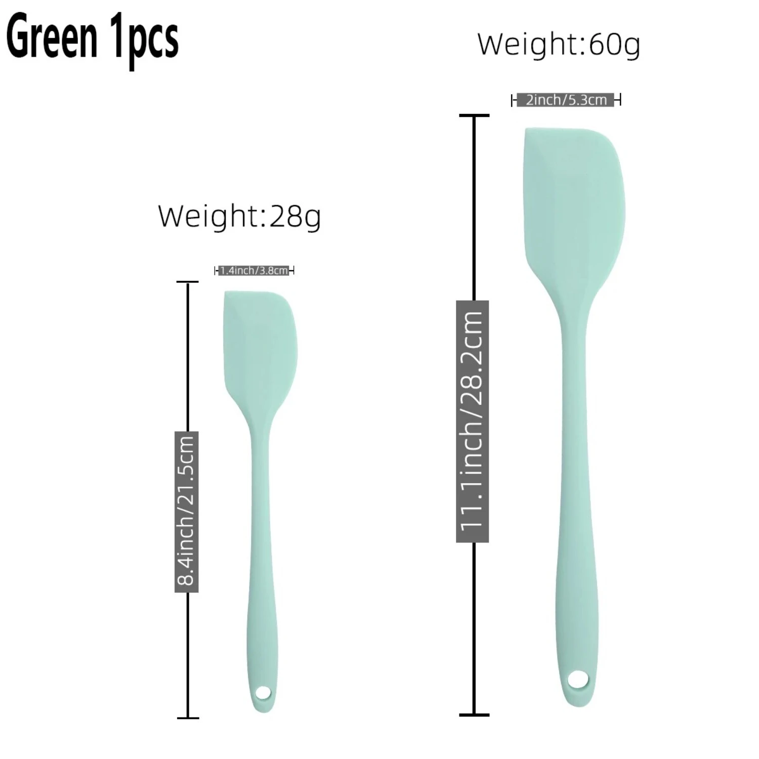 Food Grade Kitchen Baking Tools - Silicone Cream Spatula for Baking and Cooking - Durable 1pc Spatula Set for Kitchen Use