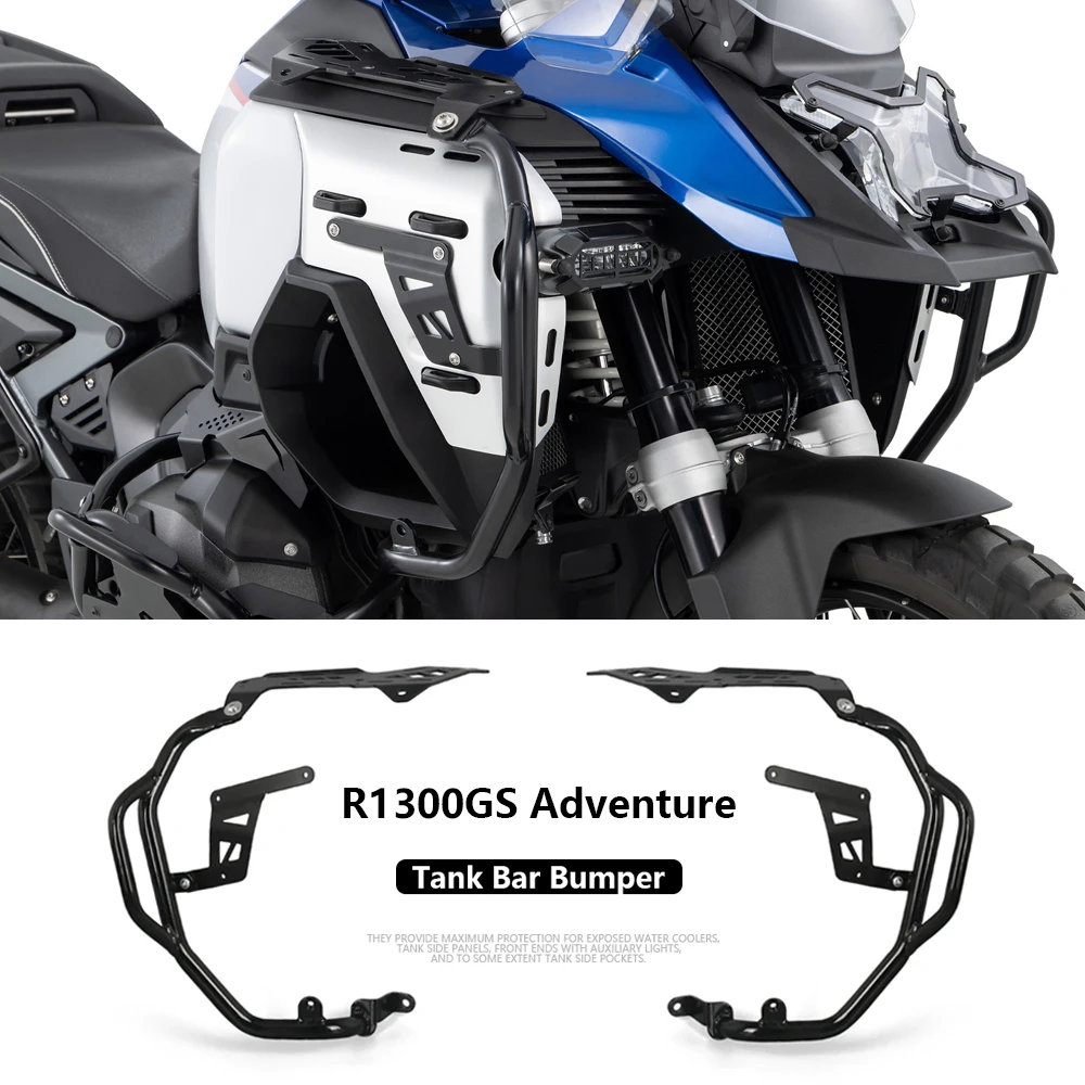 

Мотоцикл для BMW R1300GS ADV R 1300 GS Adventure 2024 2025 шоссейные защитные дуги двигателя Ultimate Tank Guard Bar, защита бампера