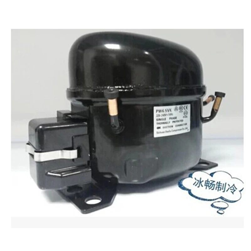 PW5.5VK Piston Refrigeration Compressor Low Noise Refrigerator Compressor