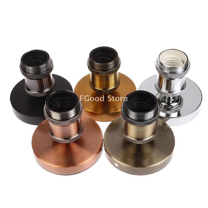 

Vintage Lamp Socket E27 Bulb Base Retro Ceiling Screw Light Lamp Holder Screw LED Light Lamp Lampholder Home Decoration