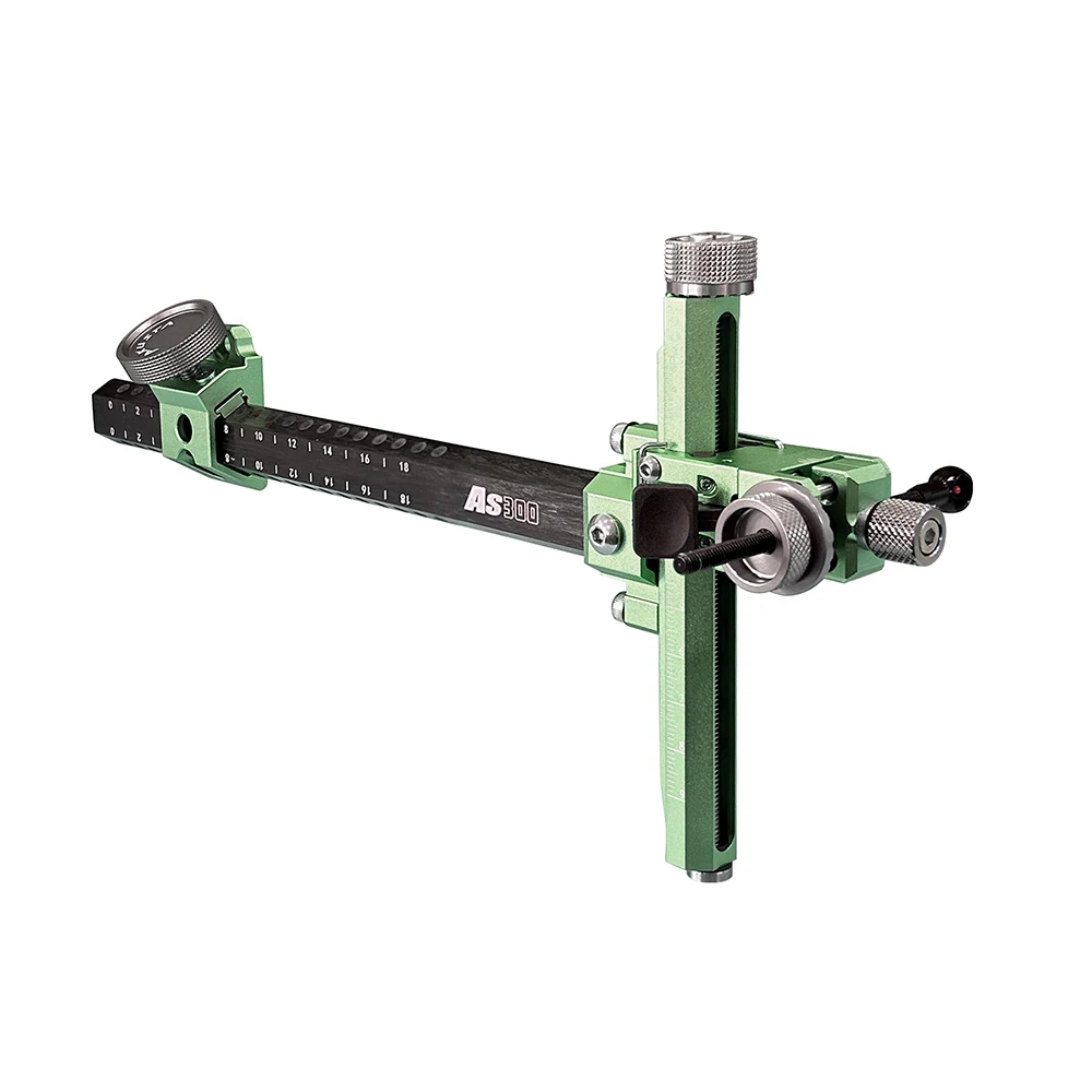 Akusta Rucurve Bow Sight Carbon Aluminium Targeting Jachtboog Pijl Schietaccessoires - afbeelding 1