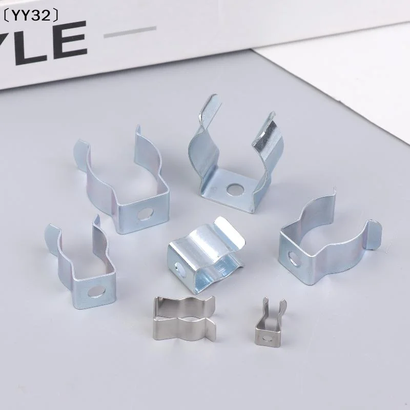 5pcs Heavy Duty Narrow Base Tool Spring Clips Heavy Duty Tool Storage Hangers For Garages Sheds Hardwares〔YY32〕