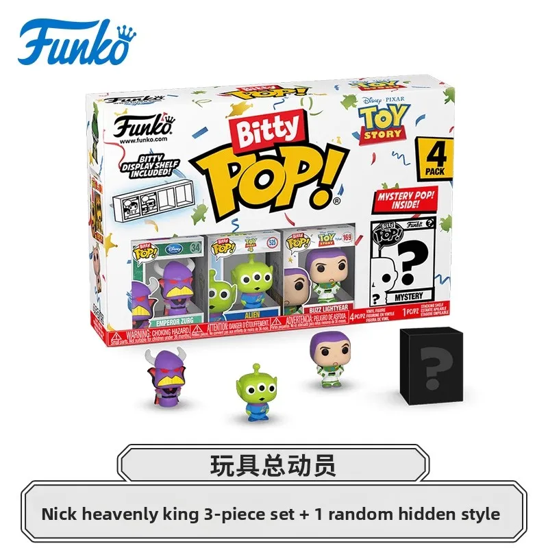 本物の版ファンコ POP トイストーリーバズ・ライトイヤーエイリアンブラインドボックスアニメアクション装​​飾飾りモデルおもちゃグッズモデル