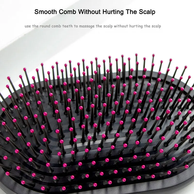 New Girls Hair Comb Scalp Massage Airbag Hairbrush Wet Curly Detangle Brush For Salon Hairdressing Styling Tools For Dyson Women