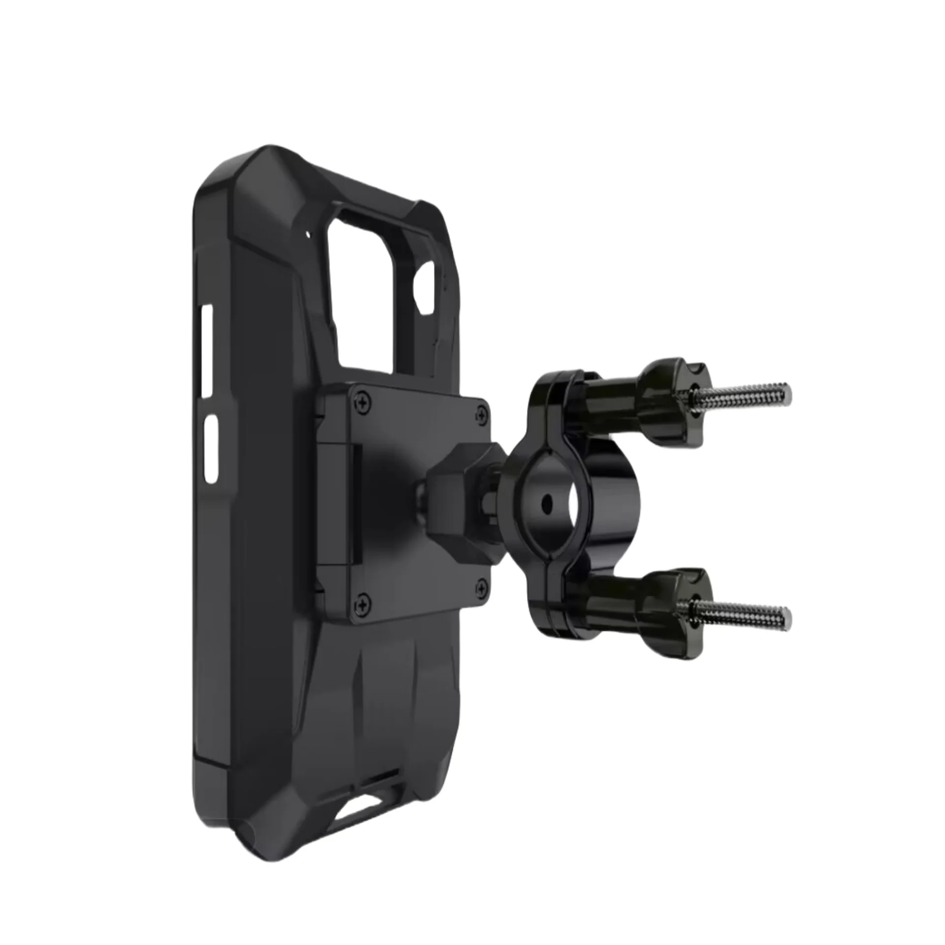 Silikonowe etui na telefon 8849 Unihertz Tank 3 Pro 4 Pro/ Tank MINI z uchwytem motocyklowym, rowerowym, mocowaniem na kierownicę. — zdjęcie produktu 2