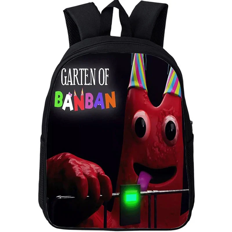 12 Inch Garten Of BanBan Backpack Kids Kindergarten Bag Girls Funny Cartoon Bookbag Toddler Backpack Boys Softback School Bags