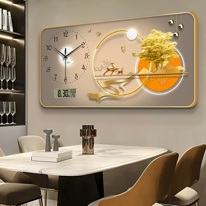 Relógio de parede estético bonito mecanismo de luxo moda design criativo xenomorph relógio de parede sala estar horloge ornamentos decoração casa