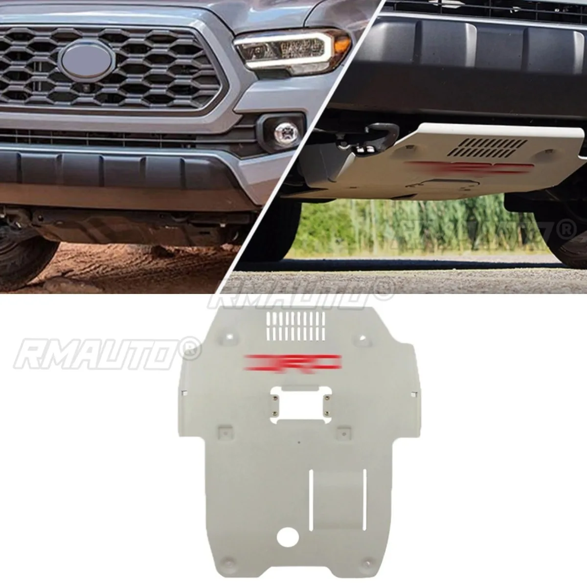 

Lower Trim Panel Engine Guard Under Protection Plate Front Skid Plate for To yota Tacoma 2016-2019 Body Kit Car Accessories
