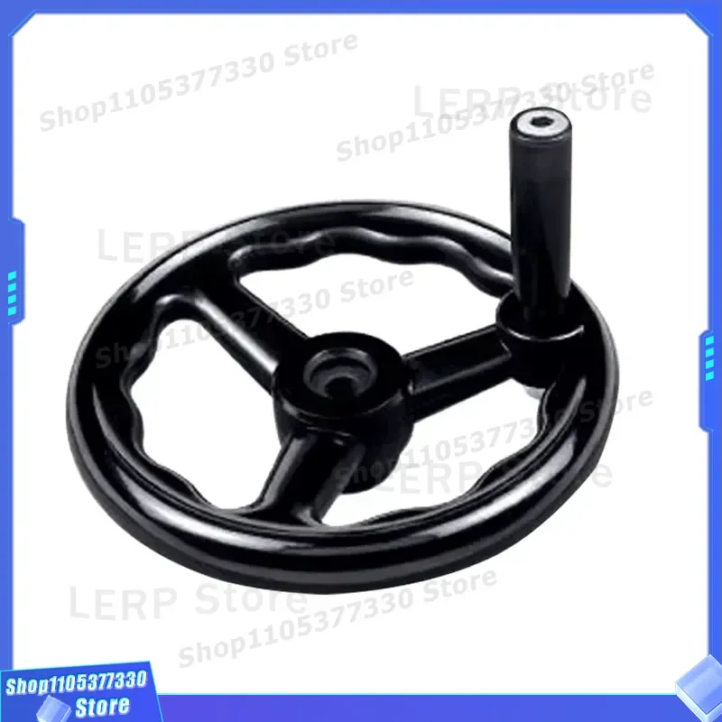 Heavy Duty Cast Iron Handwheel for Sand Casting Valve Industrial Pipeline Control Wheel Durable Replacement Part for Water