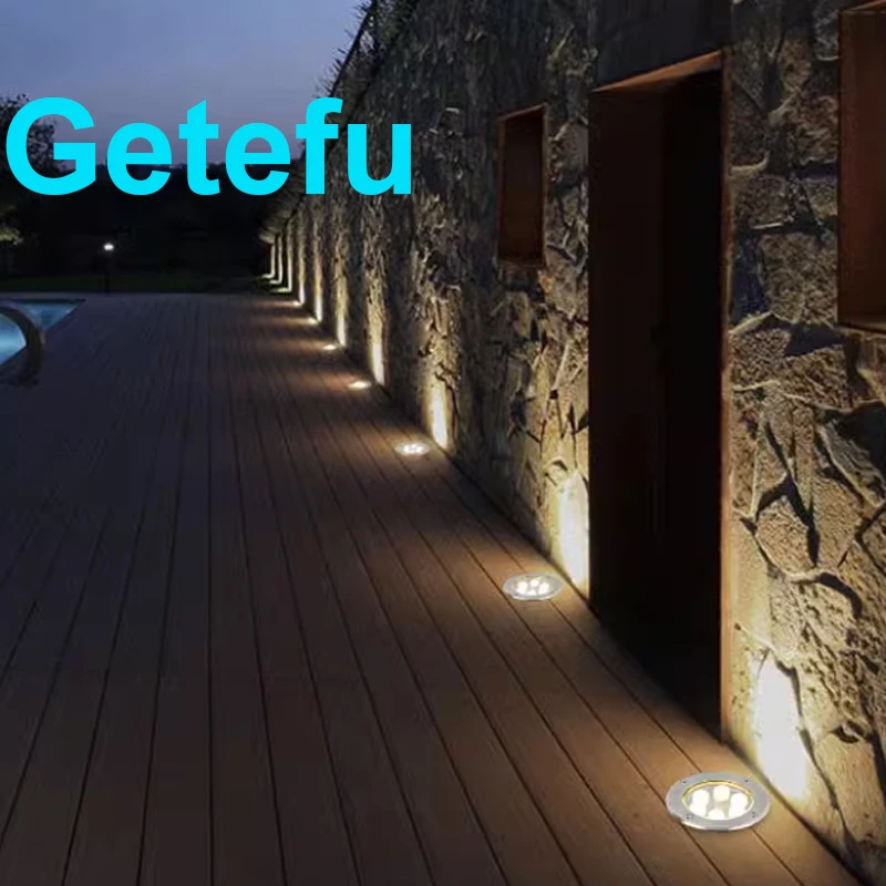 NEUE 5W/6W/7W/9W/12W/15W18W 24W LED Outdoor Boden Garten boden LED Unterirdischen Vergraben Lampe Spot Landschaft Licht AC110V 220V IP67 – Detail 1