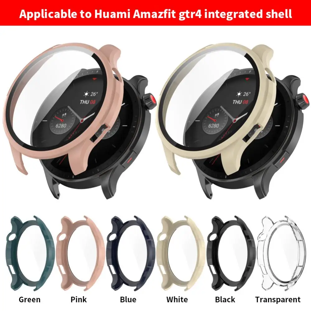 Soft Edge Shell Frame Case Protective Cover Smart Accessories For Amazfit Gtr4/amazfit Gtr4 Watch Protective Case Soft Tpu